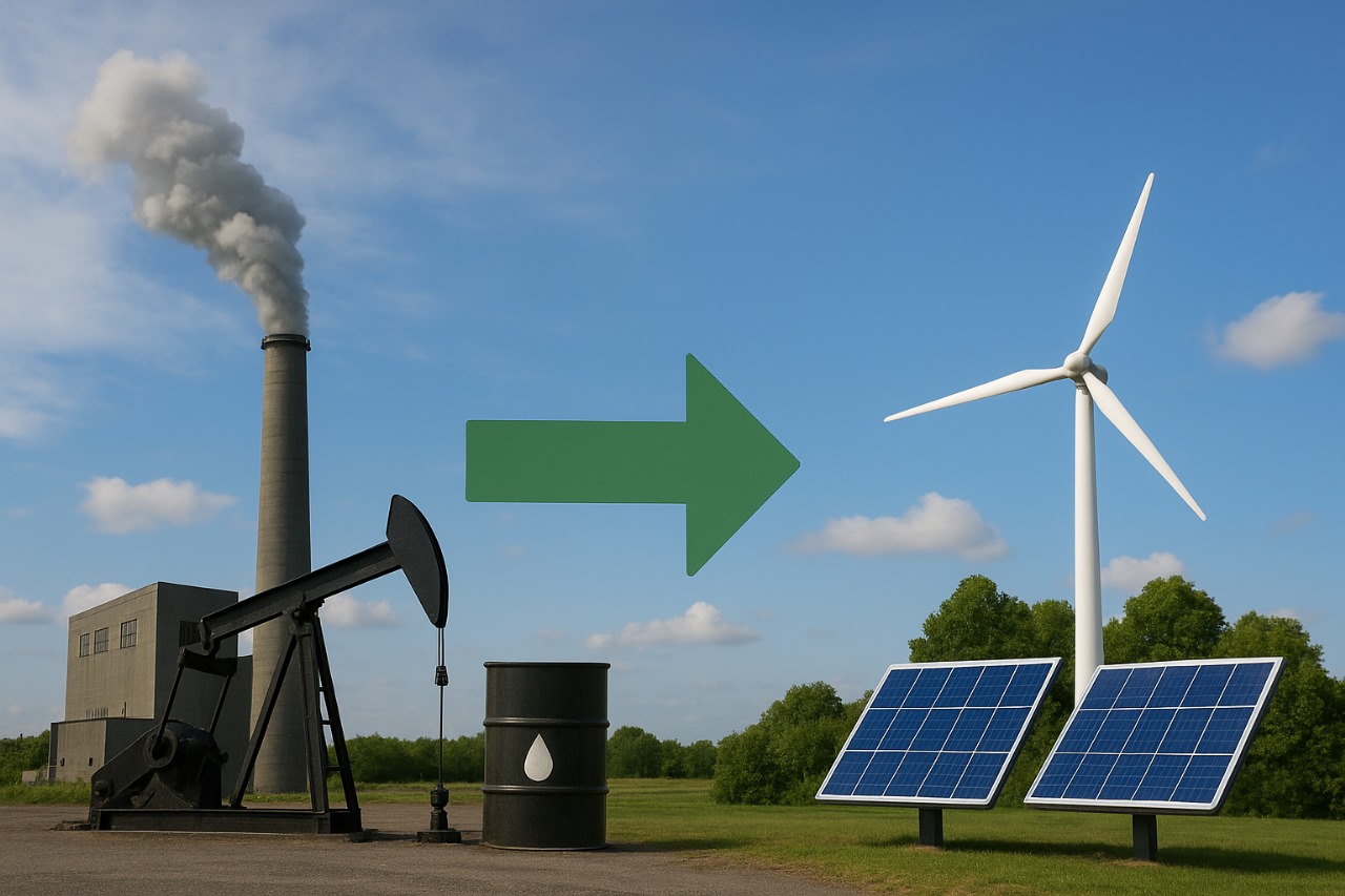 Lee más sobre el artículo TRANSICIÓN ENERGÉTICA EN ARGENTINA: Gas natural, renovables y el rol estratégico de Vaca Muerta en un mundo en cambio